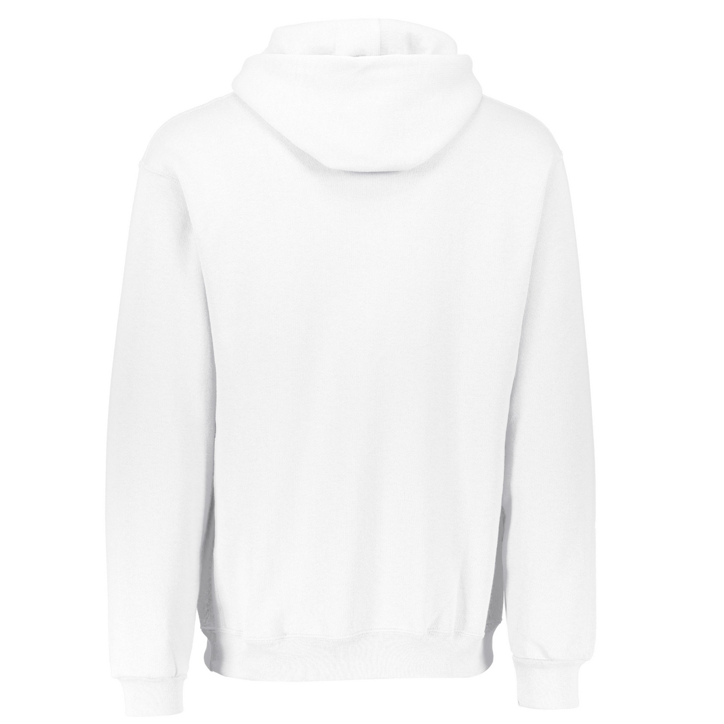 Russell Athletic® Hoodie (White, Colonel Reb With Battle-M logo)