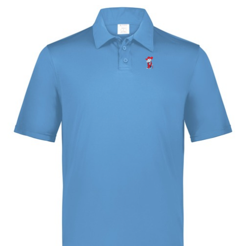 Men's Polo (Columbia Blue, Colonel Reb 1995 logo)
