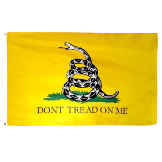 Gadsden Flag 3x5ft Poly