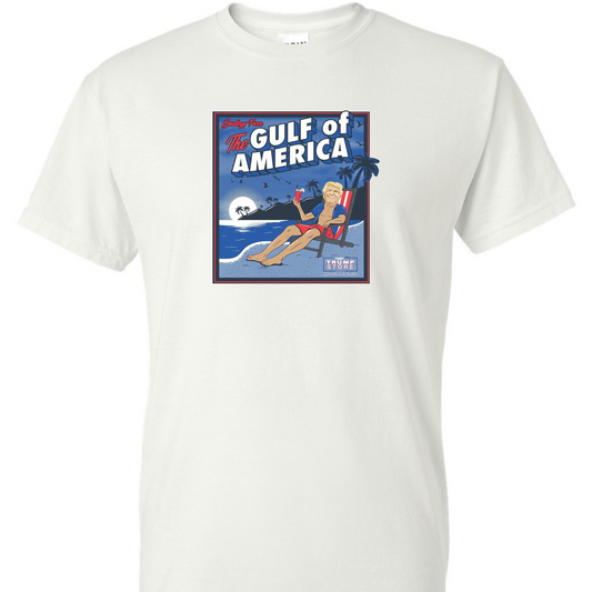 Unisex Tee (White, Gulf Of America)