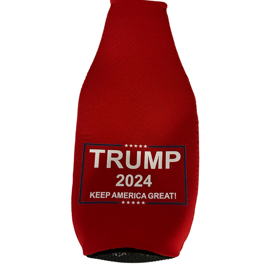 Trump 2024 Keep America Great Bottle Jacket (Red)