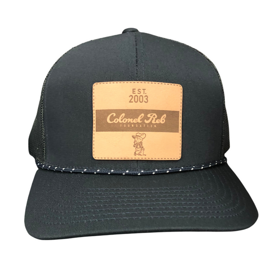 Braid Cap (Navy, CRF Leather Patch)