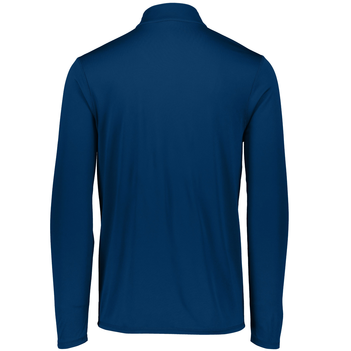 Wicking 1/4 Zip Pullover (Navy, Colonel Reb Traditional Pose logo)