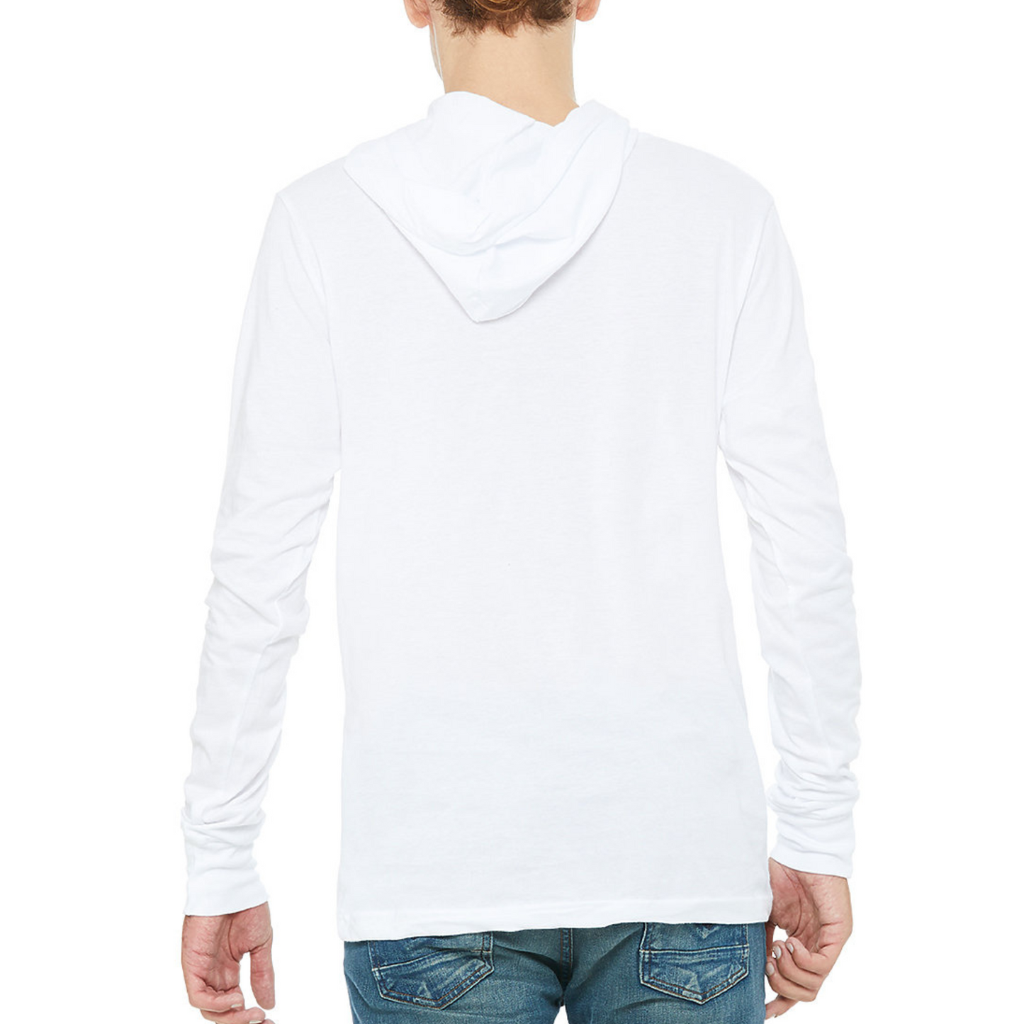 Unisex Hoodie (White, Colonel Reb Traditional Pose)