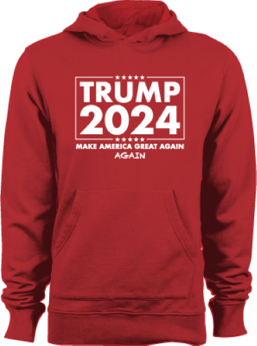 Trump 2024 Make America Great Again Again Hoodie