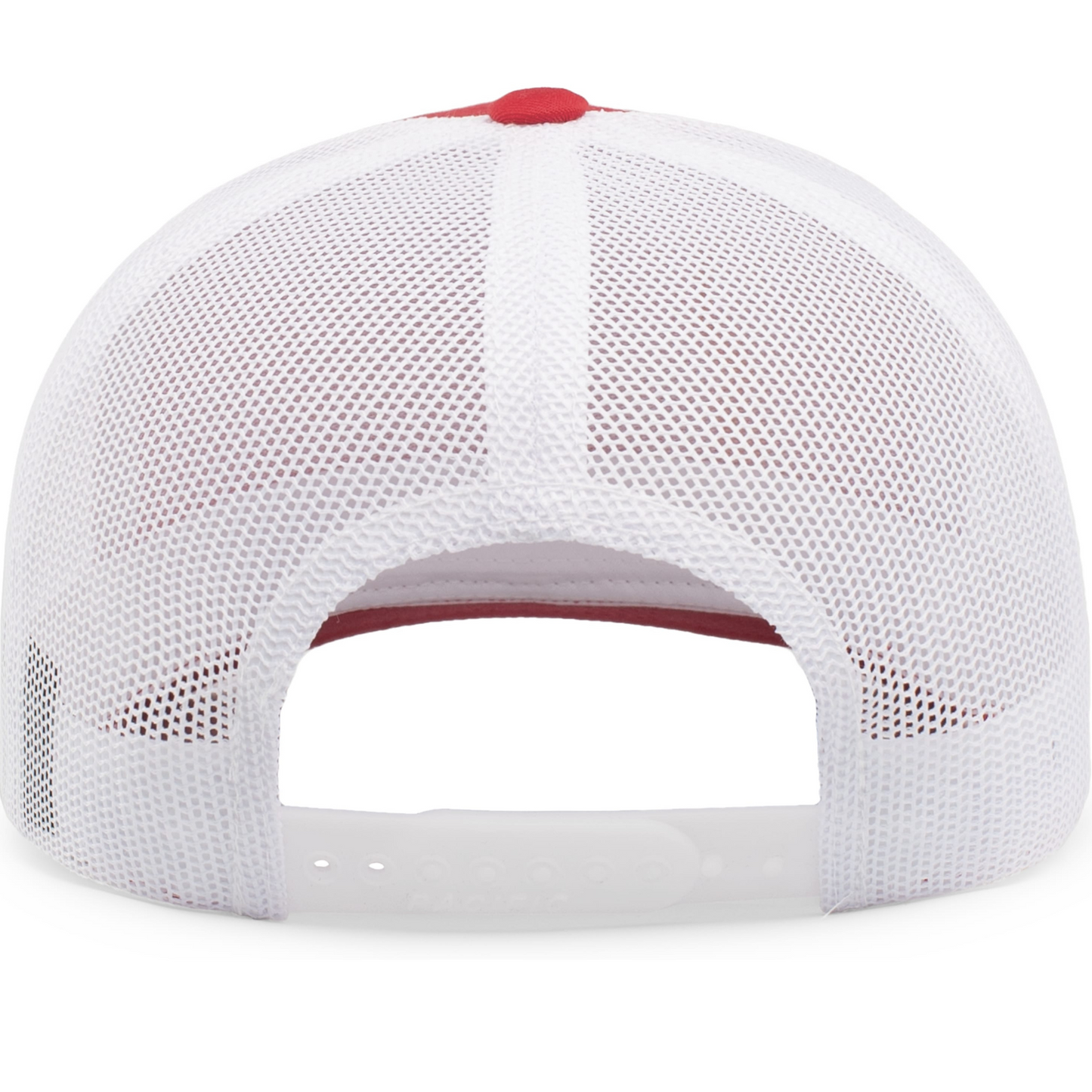 Mesh Back Cap (Red front, Colonel Reb Head logo)