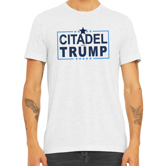 Unisex Tee (White, Citadel For Trump)