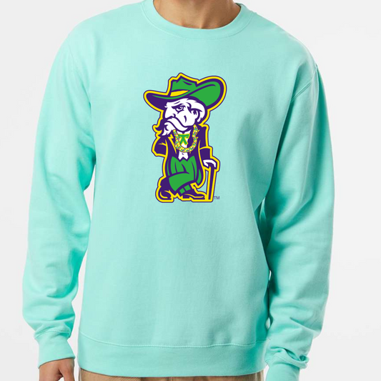 Mardi Gras Crew (Mint, Colonel Reb Mardi Gras logo)