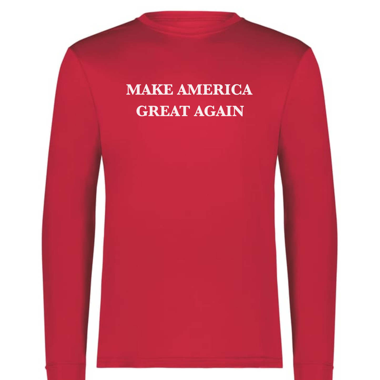 Long Sleeve Tee (Red, MAGA)