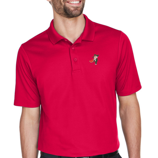 Men's Polo (Red, Water Valley Watermelon logo)