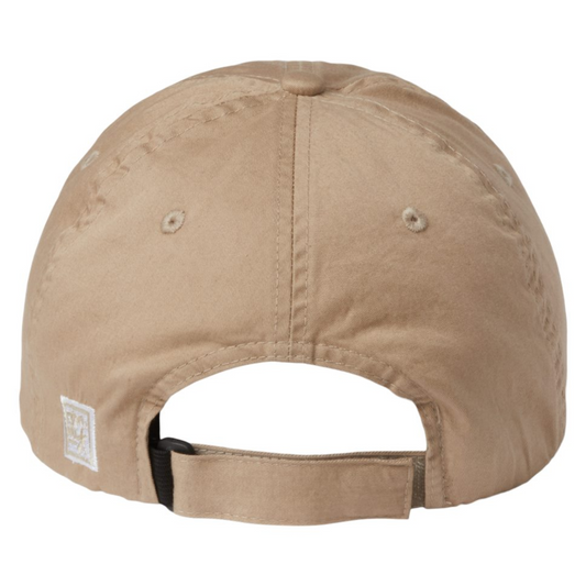 Cotton Twill Low Profile The Game® Cap (Tan, Colonel Reb Traditional Pose logo)