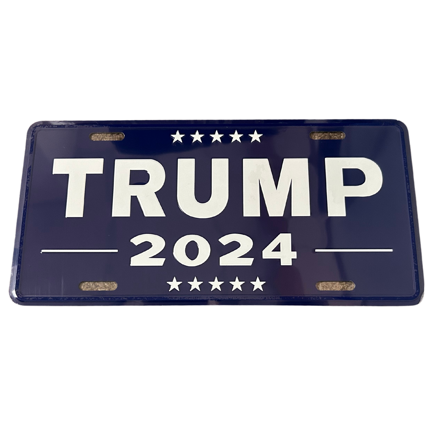 Trump 2024 License Plate (Blue)