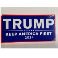 Trump Keep America First Bumper Sticker