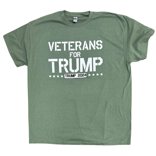 Veterans For Trump 2024 Tee
