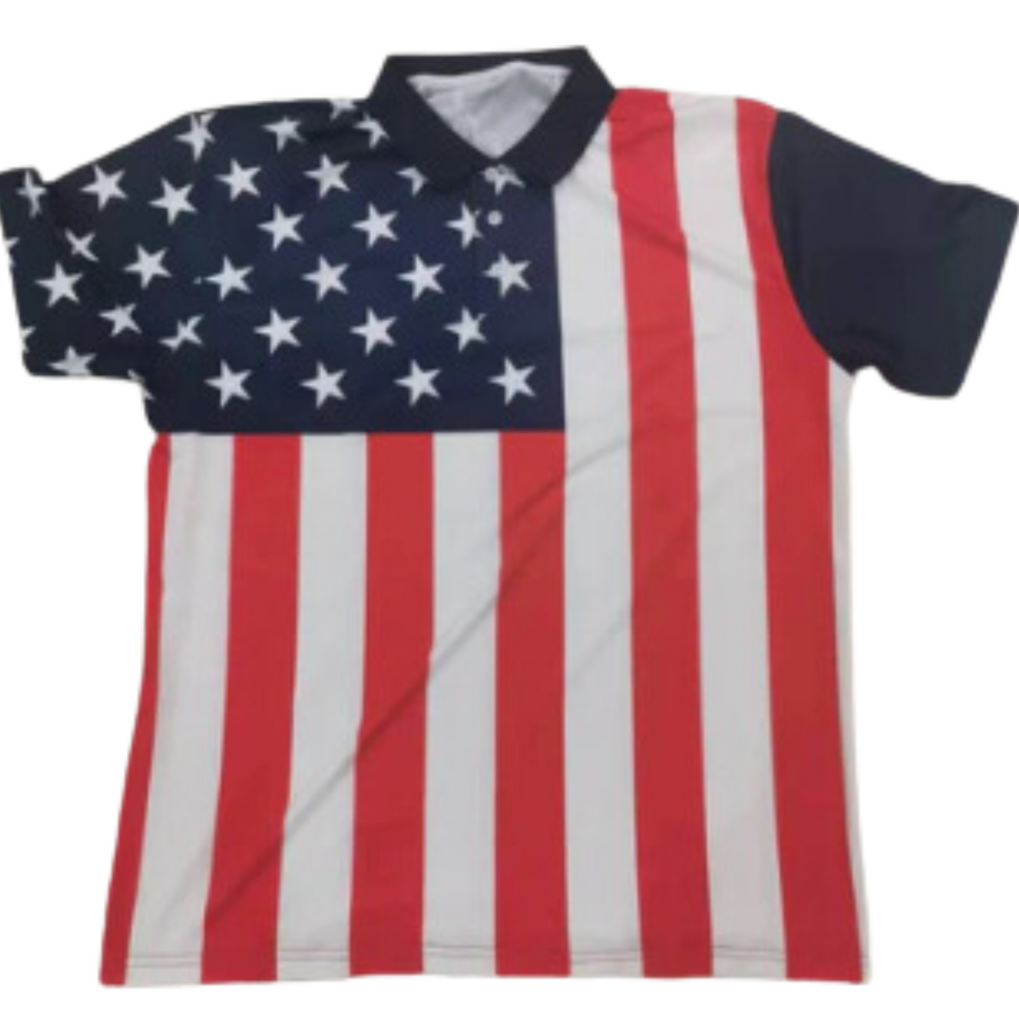 USA American Flag Polo