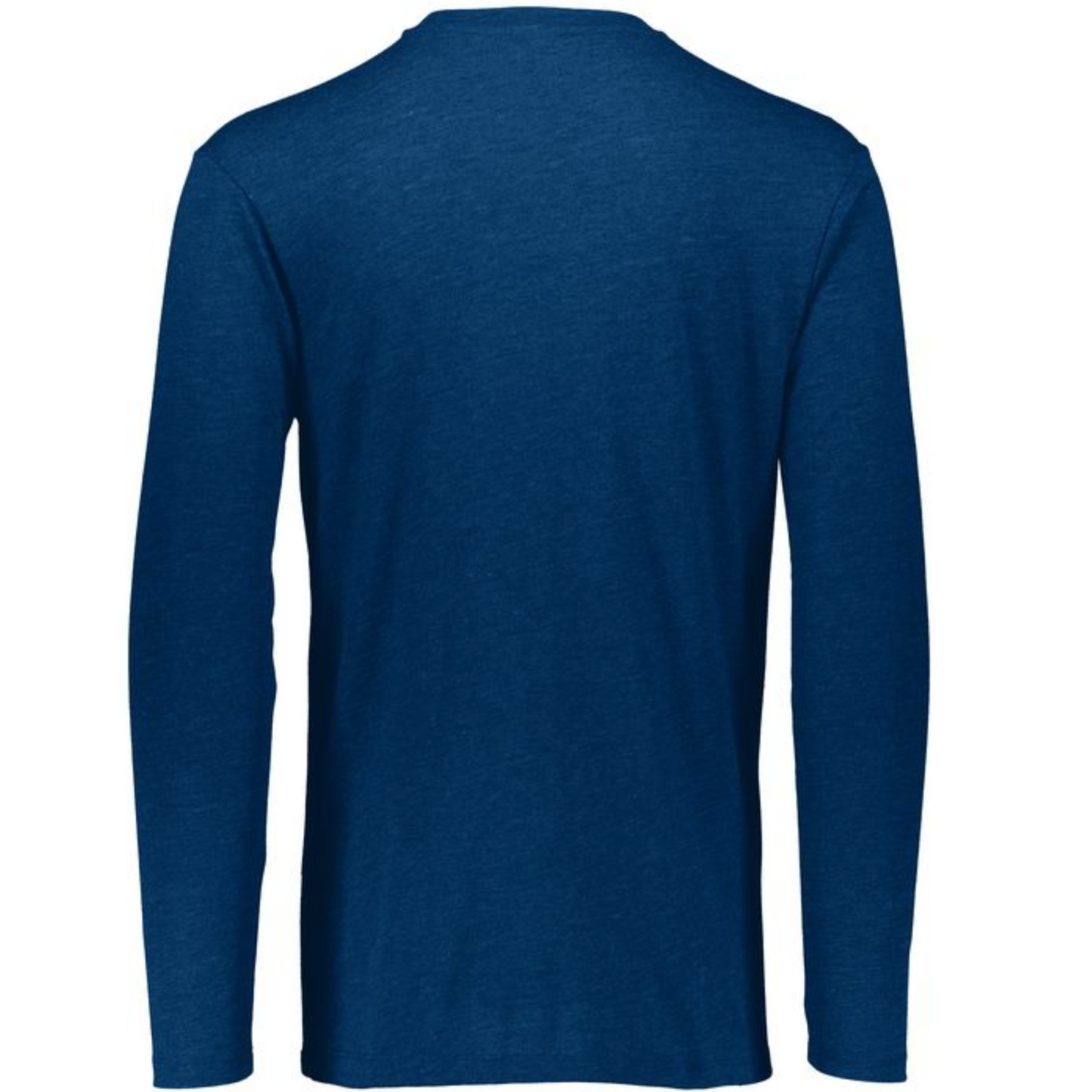 Tri-Blend Long Sleeve Tee (Navy, Colonel Reb Traditional One-Color)