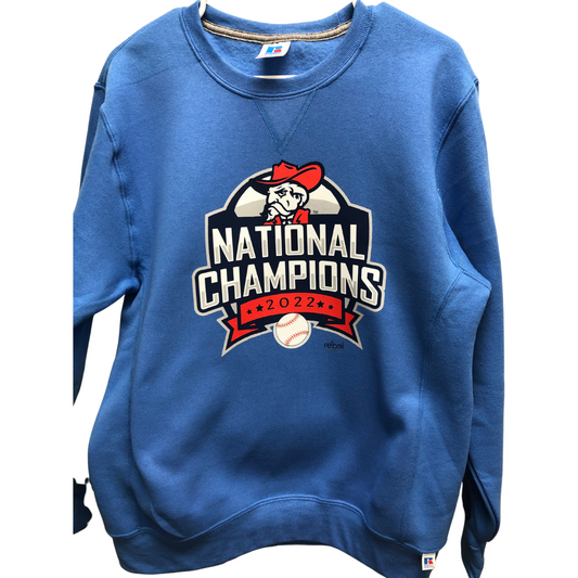 Colonel National Champions Russell Athletic® Light Blue Crew