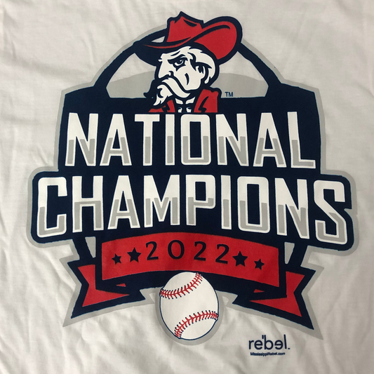 Colonel National Champions White Tee