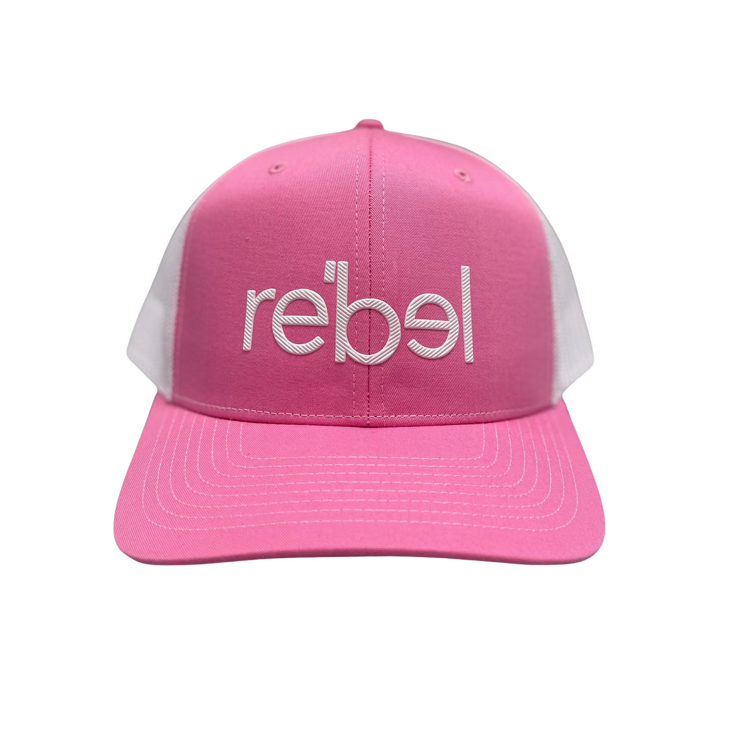 Rebel Mesh Back (Pink, Rebel logo)